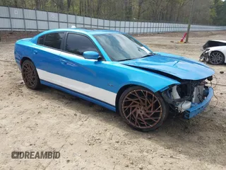 2015 Dodge Charger RT with VIN 2C3CDXCTXFH918878, listed as a IAAI auction lot 41953418 with 110,202 mi miles and . Bid and sale history available at DreamBid. Image 1.