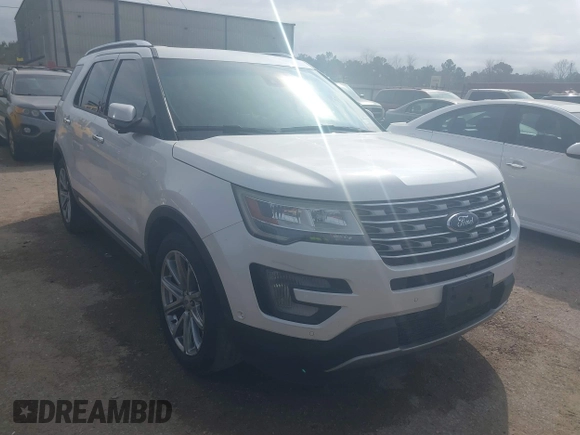 2016 Ford Explorer Limited z VIN 1FM5K7F89GGB17613, wystawiony jako IAAI lot #41550816 z przebiegiem 152 018 mil mil oraz . Historia ofert i sprzedaży dostępna na DreamBid. Obrazek 1.