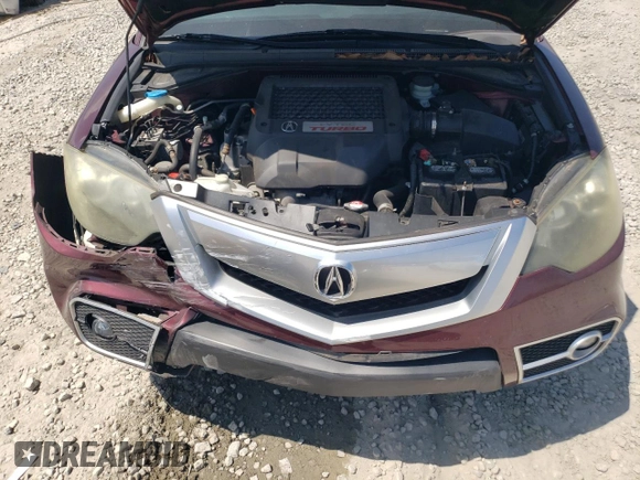 2011 Acura RDX Technology with VIN 5J8TB2H52BA007212, listed as a Copart auction lot 69206534 with 121,030 mi miles and Salvage Title. Bid and sale history available at DreamBid. Image 12.