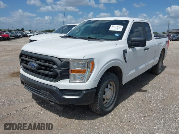 2022 Ford F-150 XL with VIN 1FTFX1E50NKD43886, listed as a IAAI auction lot 42512740 with 76,204 mi miles and . Bid and sale history available at DreamBid. Image 18.