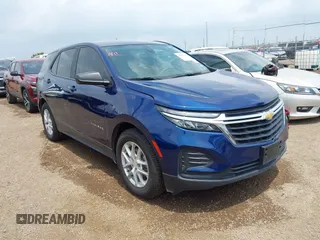 2022 Chevrolet Equinox LS z VIN 3GNAXHEV4NS153877, wystawiony jako IAAI lot #42095159 z przebiegiem 65 683 mil mil oraz . Historia ofert i sprzedaży dostępna na DreamBid. Obrazek 1.