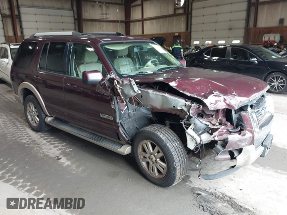 2006 Ford Explorer Eddie Bauer with VIN 1FMEU74E06UB08138, listed as a IAAI auction lot 42485188 with 196,708 mi miles and . Bid and sale history available at DreamBid. Image 1.