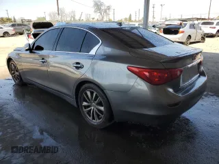 2015 Infiniti Q50 Premium with VIN JN1BV7AP4FM352677, listed as a Copart auction lot 51815065 with 115,849 mi miles and Salvage Title. Bid and sale history available at carsss.com. Image 2.
