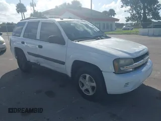 2005 Chevrolet TrailBlazer LT with VIN 1GNDT13S052380505, listed as a IAAI auction lot 40809454 with 139,395 mi miles and . Bid and sale history available at DreamBid. Image 1.