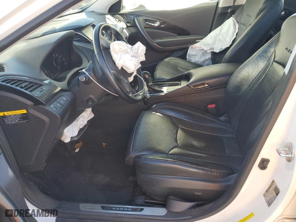 2015 Hyundai Azera with VIN KMHFG4JG9FA483222, listed as a Copart auction lot 76129724 with 49,856 mi miles and Salvage Title. Bid and sale history available at carsss.com. Image 7.