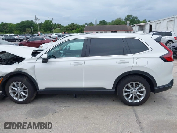 2024 Honda CR-V EX-L with VIN 2HKRS4H75RH445053, listed as a IAAI auction lot 41974721 with 20,077 mi miles. Bid and sale history available at carsss.com. Image 14.