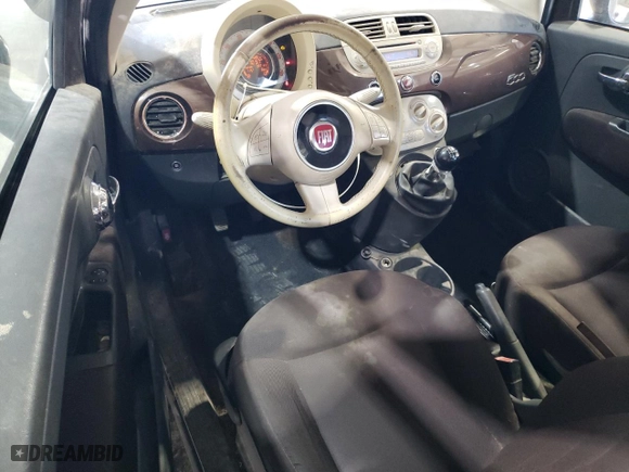 2014 FIAT 500 Pop with VIN 3C3CFFAR6ET288729, listed as a Copart auction lot 80067104 with 224,586 mi miles and Salvage Title. Bid and sale history available at carsss.com. Image 8.
