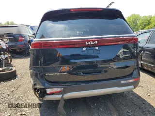 2022 Kia Carnival LXS with VIN KNDNB4H30N6117457, listed as a Copart auction lot 53867003 with 0 mi miles and Salvage Title. Bid and sale history available at carsss.com. Image 6.