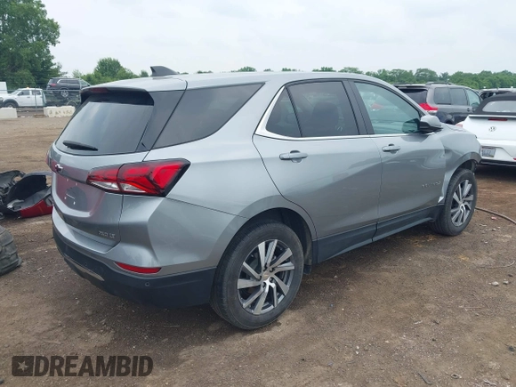 2023 Chevrolet Equinox LT with VIN 3GNAXUEG4PS178128, listed as a IAAI auction lot 42484557 with 56,496 mi miles and . Bid and sale history available at DreamBid. Image 4.