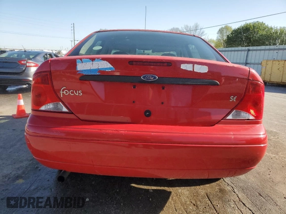 2000 Ford Focus SE with VIN 1FAFP34P6YW379616, listed as a Copart auction lot 52353345 with Not Provided miles and Salvage Title. Bid and sale history available at carsss.com. Image 6.