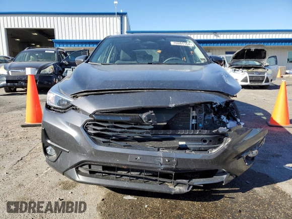 2024 Subaru Impreza Sport with VIN JF1GUAFC8R8300965, listed as a Copart auction lot 76084164 with 12,863 mi miles and Salvage Title. Bid and sale history available at carsss.com. Image 5.