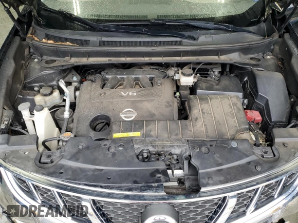 2013 Nissan Murano SV with VIN JN8AZ1MW5DW304060, listed as a Copart auction lot 55340715 with 119,532 mi miles and Salvage title. Bid and sale history available at DreamBid. Image 12.