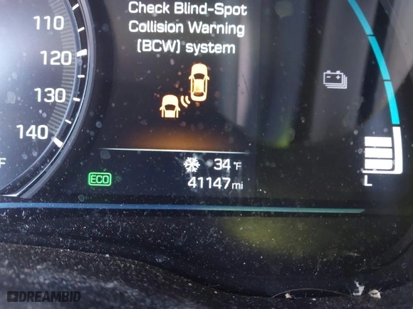 2019 Hyundai Ioniq Plug-In Hybrid Limited with VIN KMHC75LD9KU174113, listed as a IAAI auction lot 41276943 with NaN miles. Bid and sale history available at carsss.com. Image 15.