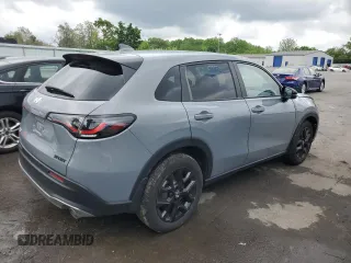 2024 Honda HR-V Sport with VIN 3CZRZ2H58RM742241, listed as a Copart auction lot 57434785 with 9,300 mi miles and Salvage title. Bid and sale history available at DreamBid. Image 3.