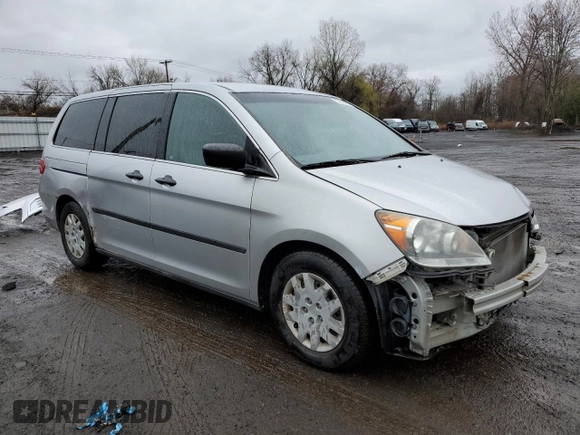 2010 Honda Odyssey LX z VIN 5FNRL3H20AB012805, wystawiony jako Copart lot #52243405 z przebiegiem 206 479 mil mil oraz Szkoda całkowita • Salvage title. Historia ofert i sprzedaży dostępna na DreamBid. Obrazek 4.