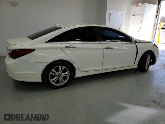 2011 Hyundai Sonata Limited with VIN 5NPEC4ACXBH087960, listed as a Copart auction lot 45744115 with 159,332 mi miles and Clean Title. Bid and sale history available at DreamBid. Image 3.