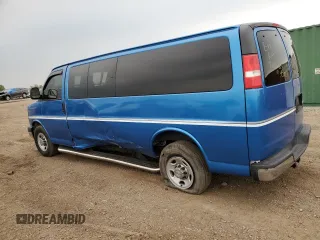 2016 Chevrolet Express Passenger LT with VIN 1GAZGPFG5G1170724, listed as a Copart auction lot 58849765 with Not provided miles and Salvage title. Bid and sale history available at DreamBid. Image 2.