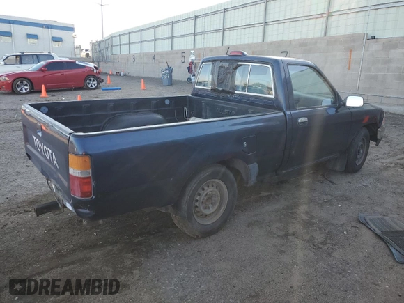 1994 Toyota Pickup DX with VIN JT4RN81P1R5194038, listed as a Copart auction lot 62742145 with 480,827 mi miles and Clean title. Bid and sale history available at DreamBid. Image 3.