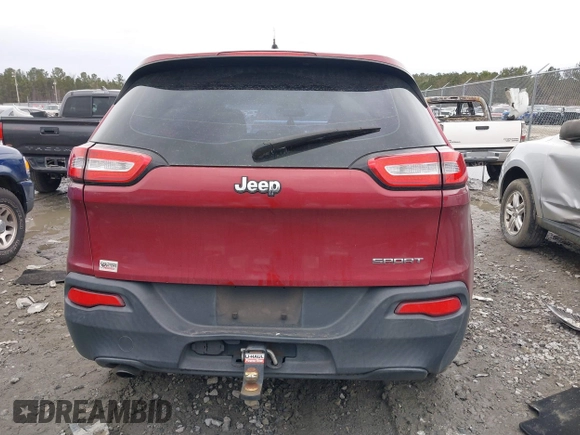 2015 Jeep Cherokee Sport z VIN 1C4PJLAB6FW712905, wystawiony jako IAAI lot #41370740 z przebiegiem 111 483 mil mil oraz . Historia ofert i sprzedaży dostępna na DreamBid. Obrazek 16.