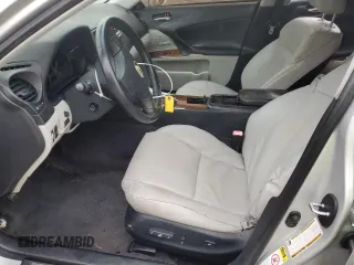 2010 Lexus IS 350 with VIN JTHBE5C24A5024681, listed as a Copart auction lot 45039015 with 158,335 mi miles and Salvage Title. Bid and sale history available at DreamBid. Image 7.