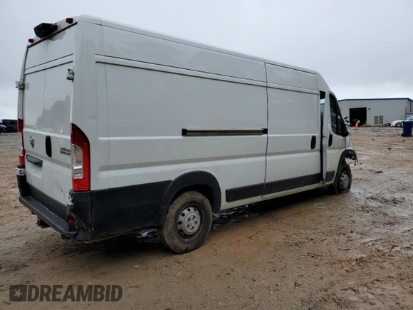 2023 Ram ProMaster Cargo with VIN 3C6MRVJG6PE506912, listed as a Copart auction lot 52349875 with Not Provided miles and Salvage Title. Bid and sale history available at DreamBid. Image 3.