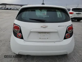 2016 Chevrolet Sonic LT with VIN 1G1JC6SH5G4112807, listed as a Copart auction lot 48377235 with 175,249 mi miles and Salvage Title. Bid and sale history available at carsss.com. Image 6.