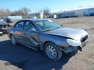 2005 Hyundai Sonata GLS with VIN KMHWF35H35A119750, listed as a IAAI auction lot 41687575 with 146,419 mi miles. Bid and sale history available at carsss.com. Image 1.