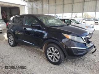 2016 Kia Sportage LX with VIN KNDPBCAC8G7826583, listed as a Copart auction lot 52430045 with 77,223 mi miles and Salvage Title. Bid and sale history available at carsss.com. Image 4.
