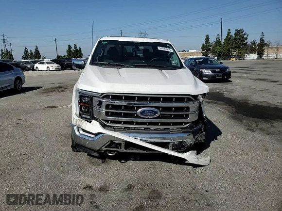 2023 Ford F-150 XL with VIN 1FTFW1E82PFB33122, listed as a Copart auction lot 58625905 with 21,184 mi miles and Salvage title. Bid and sale history available at DreamBid. Image 13.