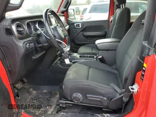 2020 Jeep Wrangler Willys z VIN 1C4GJXAG8LW180801, wystawiony jako Copart lot #87551435 z przebiegiem 71 216 mil mil oraz Szkoda całkowita • Salvage title. Historia ofert i sprzedaży dostępna na DreamBid. Obrazek 7.