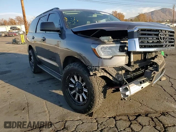 2021 Toyota Sequoia TRD Sport with VIN 5TDCY5B19MS184074, listed as a Copart auction lot 41535935 with 104,810 mi miles and Salvage Title. Bid and sale history available at carsss.com. Image 12.