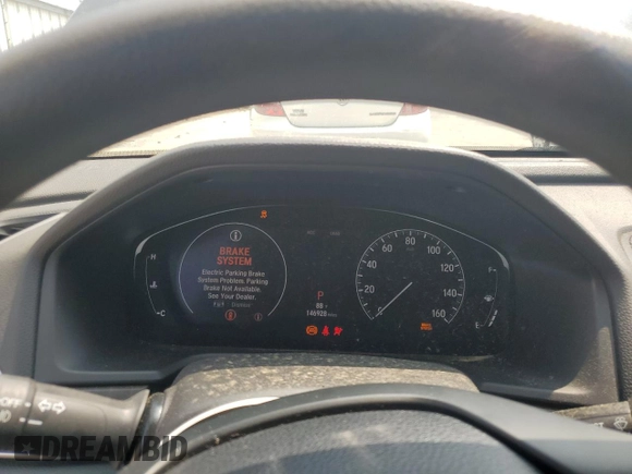 2018 Honda Accord EX with VIN 1HGCV1F48JA092308, listed as a Copart auction lot 58187935 with 146,928 mi miles and Salvage title. Bid and sale history available at DreamBid. Image 9.