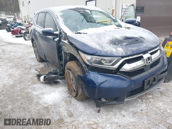 2019 Honda CR-V EX-L with VIN 7FARW2H81KE051270, listed as a IAAI auction lot 41318609 with 80,792 mi miles and . Bid and sale history available at carsss.com. Image 6.