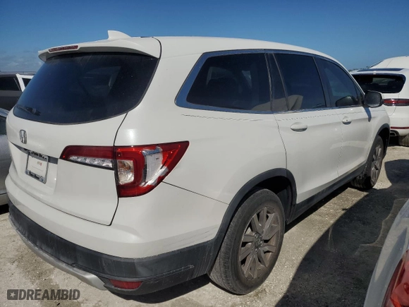 2021 Honda Pilot EX-L with VIN 5FNYF5H59MB028529, listed as a Copart auction lot 76352734 with 40,810 mi miles and Non Repairable. Bid and sale history available at carsss.com. Image 3.