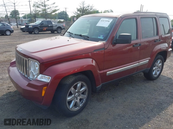 2008 Jeep Liberty Limited z VIN 1J8GN58KX8W270437, wystawiony jako IAAI lot #42473596 z przebiegiem 194 936 mil mil oraz . Historia ofert i sprzedaży dostępna na DreamBid. Obrazek 2.
