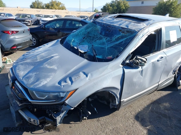2022 Honda CR-V EX with VIN 5J6RW1H5XNA005441, listed as a IAAI auction lot 41668154 with 38,264 mi miles. Bid and sale history available at carsss.com. Image 6.