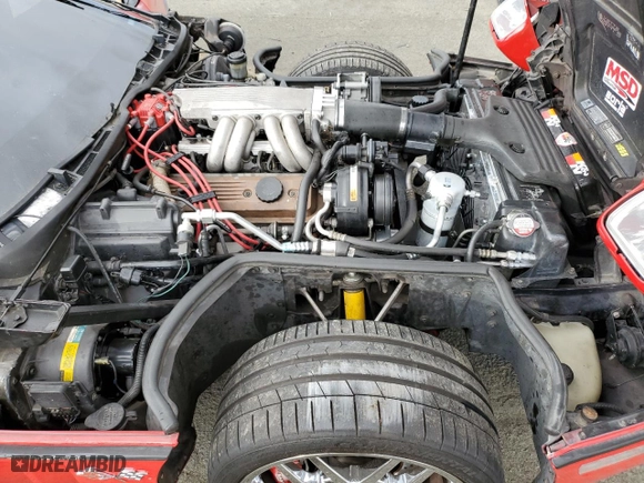 1986 Chevrolet Corvette with VIN 1G1YY6786G5906444, listed as a Copart auction lot 80259824 with 98,783 mi miles and Salvage Title. Bid and sale history available at carsss.com. Image 11.