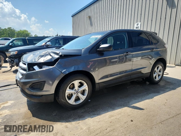 2016 Ford Edge SE with VIN 2FMPK4G94GBC16037, listed as a Copart auction lot 62405145 with 122,533 mi miles and Clean title. Bid and sale history available at DreamBid. Image 1.
