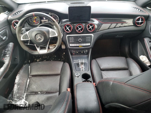 2017 Mercedes-Benz CLA 45 AMG with VIN WDDSJ5CB7HN456257, listed as a Copart auction lot 88648175 with 98,080 mi miles and Salvage Title. Bid and sale history available at DreamBid. Image 8.