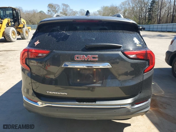 2018 GMC Terrain SLT with VIN 3GKALPEV3JL348070, listed as a Copart auction lot 50198245 with 182,869 mi miles and Salvage Title. Bid and sale history available at carsss.com. Image 6.