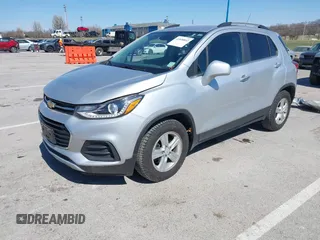 2018 Chevrolet Trax LT with VIN KL7CJLSB4JB734606, listed as a IAAI auction lot 41838892 with 42,122 mi miles. Bid and sale history available at carsss.com. Image 2.