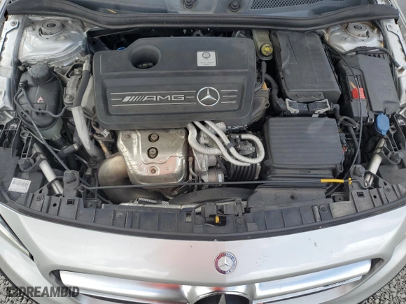 2015 Mercedes-Benz GLA-Class GLA 45 AMG with VIN WDDTG5CB2FJ124301, listed as a Copart auction lot 44836095 with 143,209 mi miles and Clean Title. Bid and sale history available at carsss.com. Image 11.