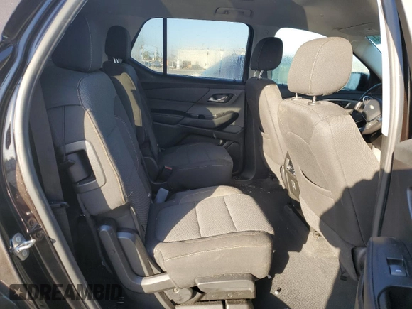2019 Chevrolet Traverse LT Cloth с VIN 1GNERGKW8KJ105766, выставлен на аукционе Copart как лот 55233615 с пробегом 76 210 миль миль и На запчасти • Non repairable. История ставок и продаж доступна на DreamBid. Изображение 10.