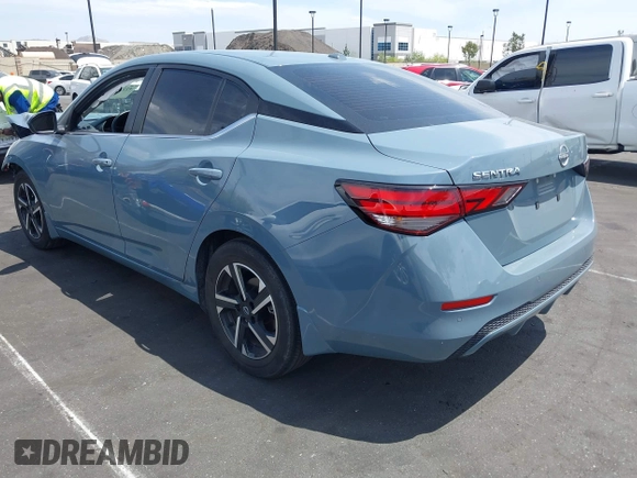 2024 Nissan Sentra SV with VIN 3N1AB8CV8RY300525, listed as a IAAI auction lot 42232919 with 19,837 mi miles and . Bid and sale history available at DreamBid. Image 3.