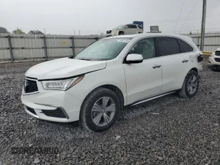 2020 Acura MDX with VIN 5J8YD3H37LL012755, listed as a Copart auction lot 56827235 with 42,162 mi miles and Salvage title. Bid and sale history available at DreamBid. Image 1.