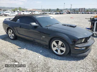 2007 Ford Mustang GT Deluxe with VIN 1ZVFT85H675224348, listed as a Copart auction lot 54993315 with 162,400 mi miles and Clean Title. Bid and sale history available at carsss.com. Image 4.