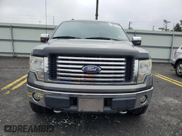 2010 Ford F-150 XL with VIN 1FTFW1EV1AFD48049, listed as a Copart auction lot 58571135 with 189,439 mi miles and Salvage title. Bid and sale history available at DreamBid. Image 5.