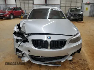 2015 BMW 2 Series 228i with VIN WBA1F5C54FV343572, listed as a Copart auction lot 45879685 with 90,715 mi miles and Salvage Title. Bid and sale history available at carsss.com. Image 5.