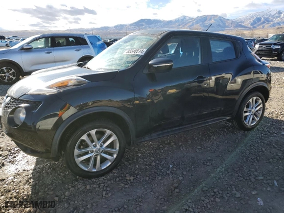 2016 Nissan Juke S with VIN JN8AF5MR9GT602708, listed as a Copart auction lot 85548514 with 141,623 mi miles and Salvage Title. Bid and sale history available at carsss.com. Image 1.
