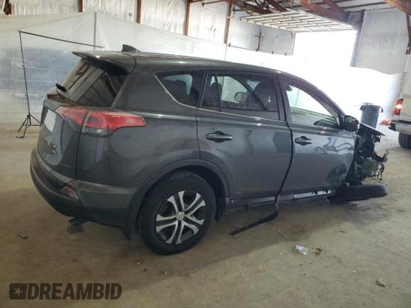 2017 Toyota RAV4 LE with VIN JTMBFREV4HJ711237, listed as a Copart auction lot 51601155 with 89,815 mi miles and Salvage Title. Bid and sale history available at carsss.com. Image 3.